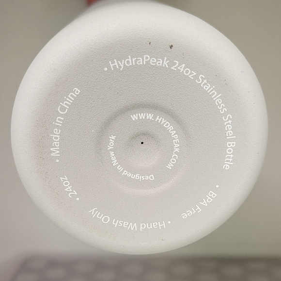 NWOT Hydra Peak 24 oz Stainless Steel Insulated Bottle w Straw Cap - Picture 7 of 7